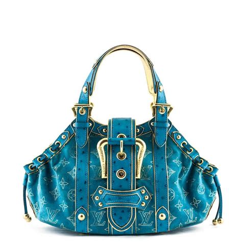 turquoise louis vuitton bag|Louis Vuitton monogram.